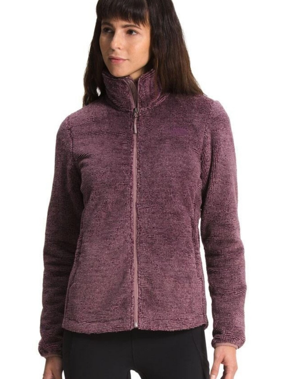 THE NORTH FACE Osito Jacket TWILIGHT MAUVE - BLACKBERRY WINE Size XL